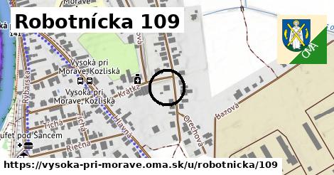 Robotnícka 109, Vysoká pri Morave