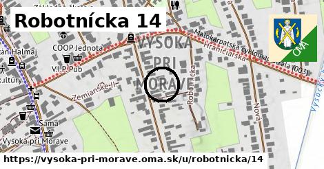 Robotnícka 14, Vysoká pri Morave