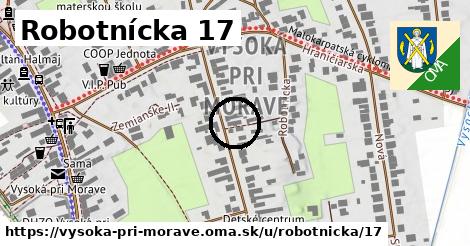 Robotnícka 17, Vysoká pri Morave