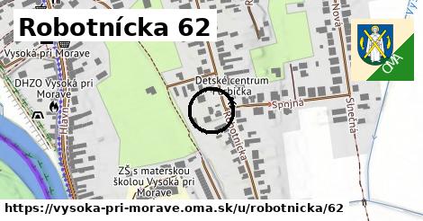 Robotnícka 62, Vysoká pri Morave