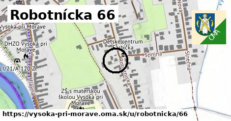 Robotnícka 66, Vysoká pri Morave