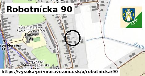 Robotnícka 90, Vysoká pri Morave