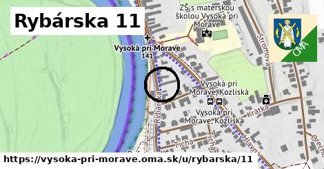 Rybárska 11, Vysoká pri Morave