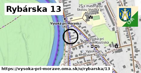 Rybárska 13, Vysoká pri Morave