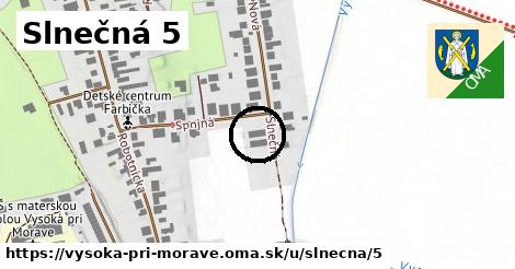 Slnečná 5, Vysoká pri Morave