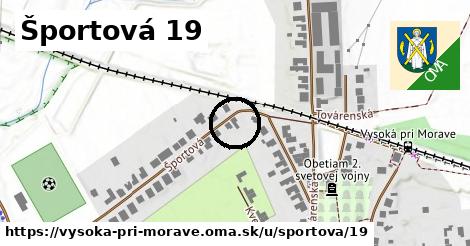 Športová 19, Vysoká pri Morave