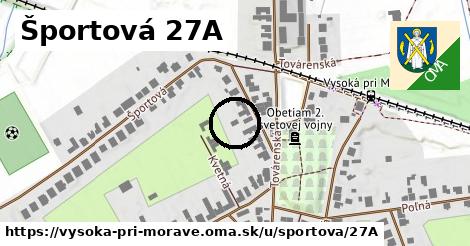 Športová 27A, Vysoká pri Morave
