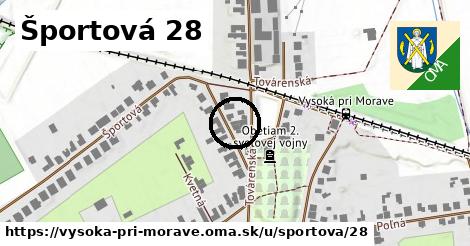 Športová 28, Vysoká pri Morave