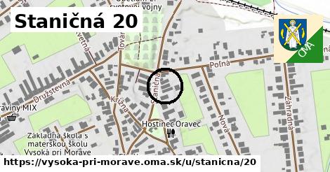 Staničná 20, Vysoká pri Morave