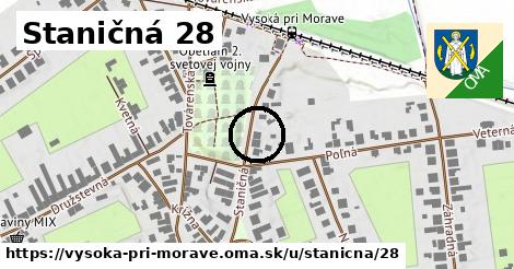 Staničná 28, Vysoká pri Morave