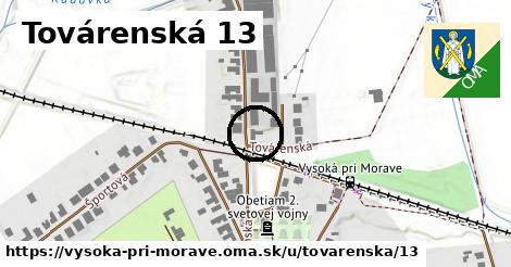 Továrenská 13, Vysoká pri Morave