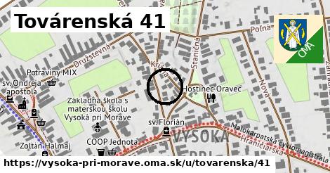 Továrenská 41, Vysoká pri Morave