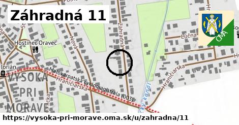 Záhradná 11, Vysoká pri Morave