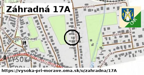 Záhradná 17A, Vysoká pri Morave