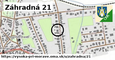 Záhradná 21, Vysoká pri Morave