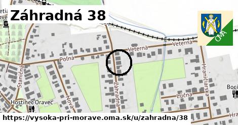 Záhradná 38, Vysoká pri Morave