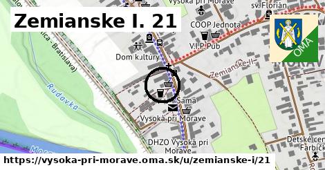 Zemianske I. 21, Vysoká pri Morave