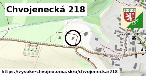Chvojenecká 218, Vysoké Chvojno