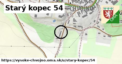 Starý kopec 54, Vysoké Chvojno