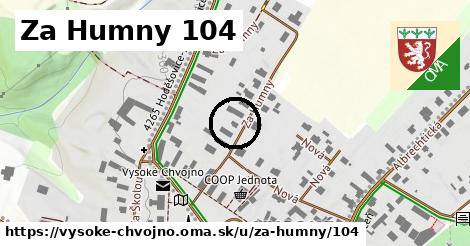 Za Humny 104, Vysoké Chvojno