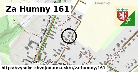 Za Humny 161, Vysoké Chvojno