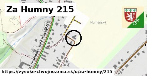 Za Humny 215, Vysoké Chvojno