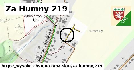 Za Humny 219, Vysoké Chvojno