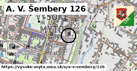 A. V. Šembery 126, Vysoké Mýto