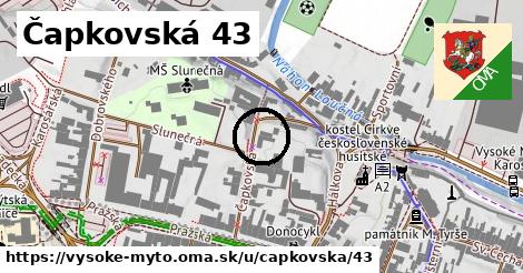 Čapkovská 43, Vysoké Mýto