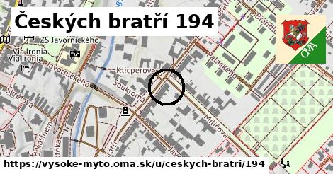 Českých bratří 194, Vysoké Mýto