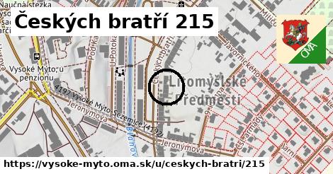 Českých bratří 215, Vysoké Mýto