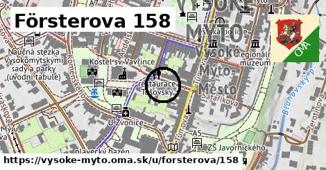 Försterova 158, Vysoké Mýto