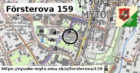 Försterova 159, Vysoké Mýto