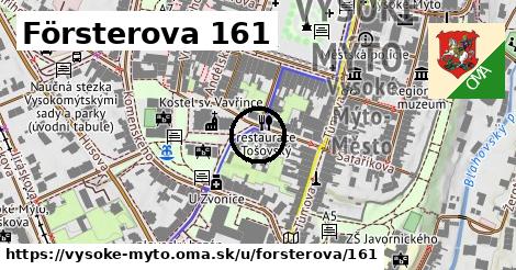 Försterova 161, Vysoké Mýto