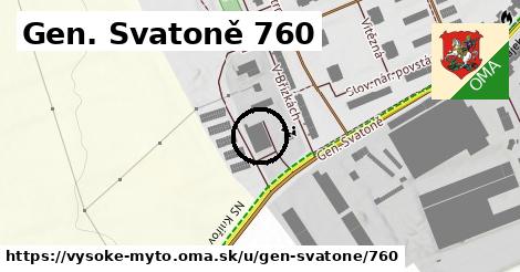 Gen. Svatoně 760, Vysoké Mýto