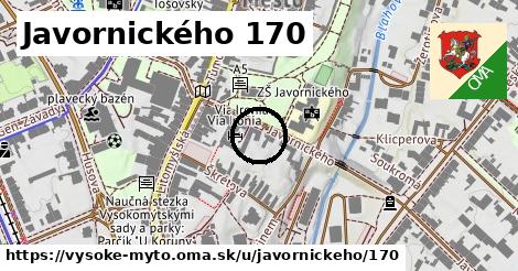 Javornického 170, Vysoké Mýto