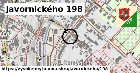 Javornického 198, Vysoké Mýto