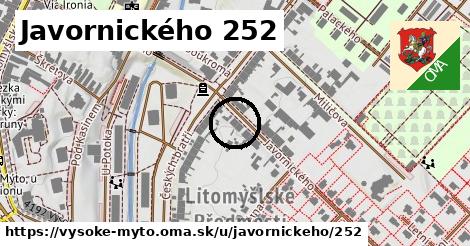 Javornického 252, Vysoké Mýto