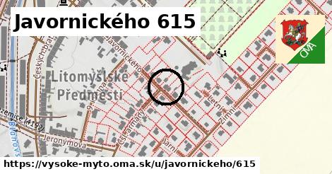 Javornického 615, Vysoké Mýto