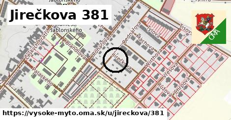 Jirečkova 381, Vysoké Mýto