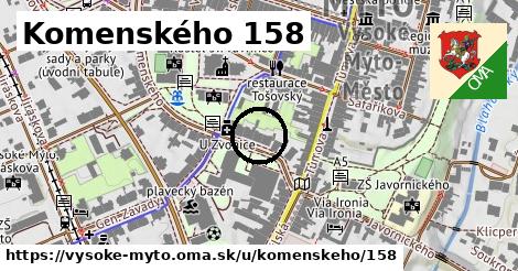 Komenského 158, Vysoké Mýto