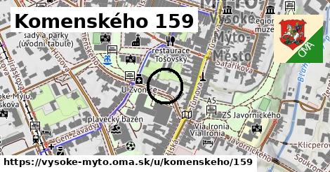 Komenského 159, Vysoké Mýto