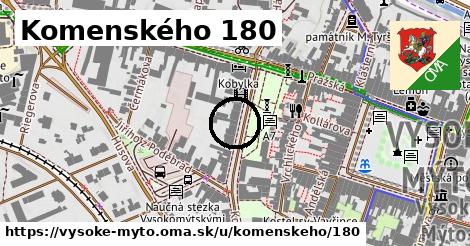 Komenského 180, Vysoké Mýto