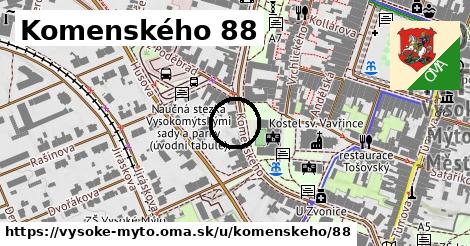 Komenského 88, Vysoké Mýto