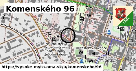 Komenského 96, Vysoké Mýto