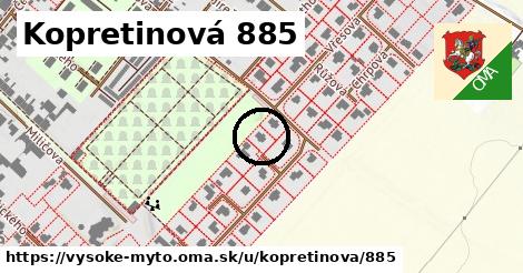 Kopretinová 885, Vysoké Mýto