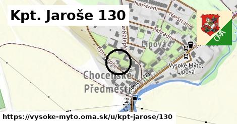 Kpt. Jaroše 130, Vysoké Mýto