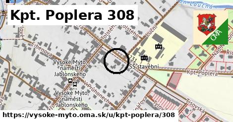 Kpt. Poplera 308, Vysoké Mýto