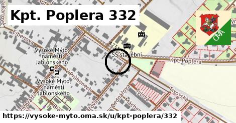 Kpt. Poplera 332, Vysoké Mýto