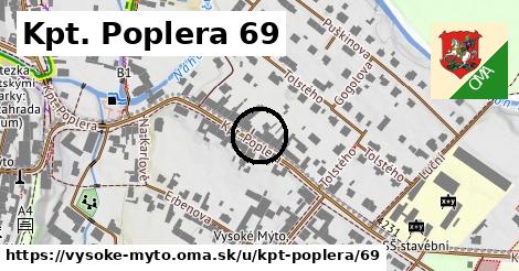 Kpt. Poplera 69, Vysoké Mýto